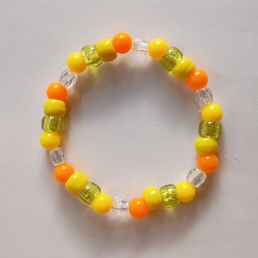 Cute Y2K Beaded Bracelet
